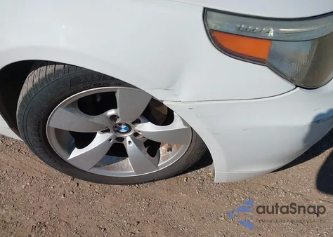 2007 BMW 530I z USA, uszkodzony, nr VIN WBANE735X7CM48520